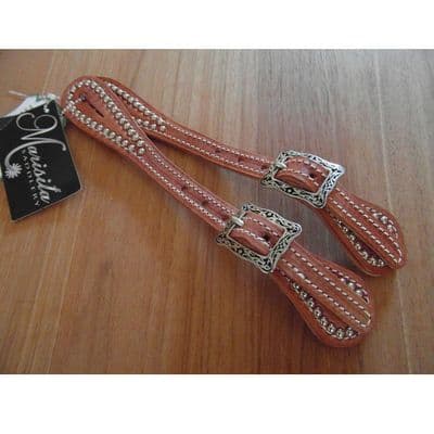 Marisita Adult Spur Straps - Hermann Oak