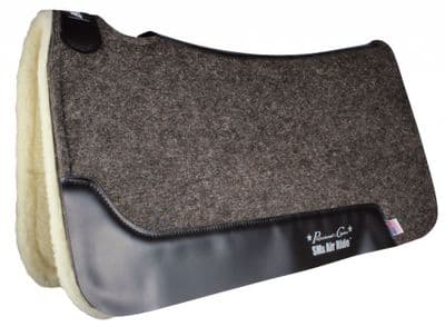 Professional's Choice Cowboy Felt Air Ride Saddle Pad - Merino Wool Bottom