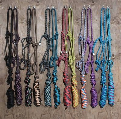 Professional's Choice Rope Halter with 10ft Lead