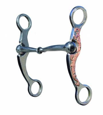 Professional's Choice Stockman Shank - Snaffle Bit
