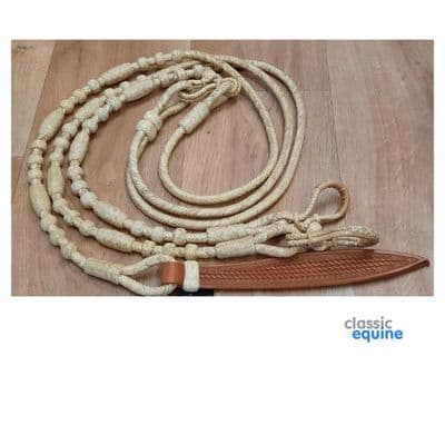 Romal Reins - Natural & Rawhide