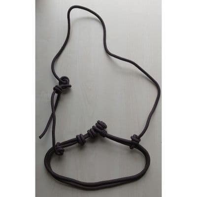 Rope Noseband - Nylon - Black or Brown