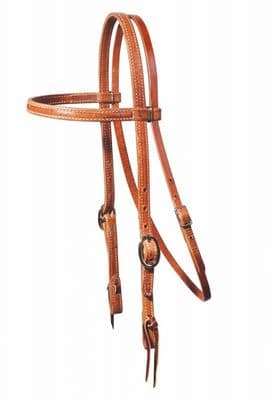 Schutz Brothers Double & Stitched Headstall