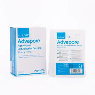 Advapore Self Adherent Dressing 10cm x 15cm Pack 50