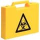 Biohazard Body Fluid Kit 2 Application - Yellow Biohazard Box