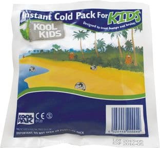 Kool Kids Instant Ice Pack 15cm x 15cm (Koolpak)