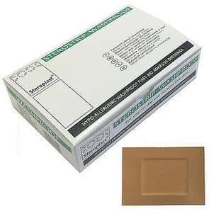Washproof Plasters 7.5cm x 5cm (Steroplast) Pack 50