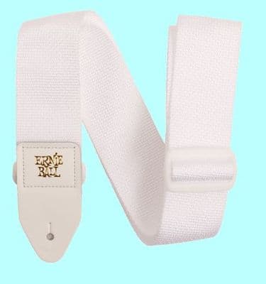 Ernie Ball Polypro Guitar Strap White
