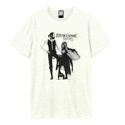 Fleetwood Mac - Rumours Amplified Vintage Charcoal Large T Shirt