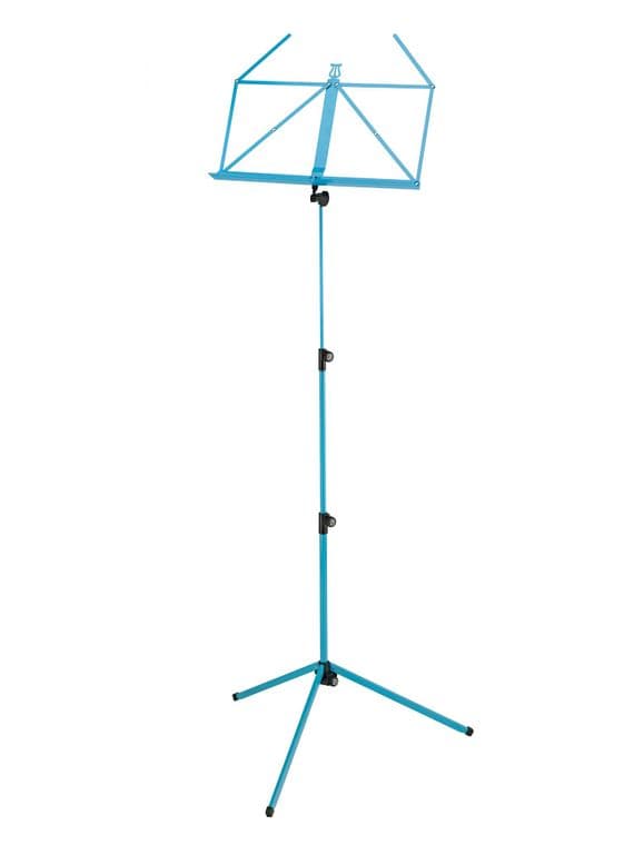 K&M 100/1 Music Stand Ocean Blue