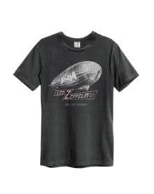 Led Zep Dazed Confused Amplified Vintage Charcoal X Large T Shirt