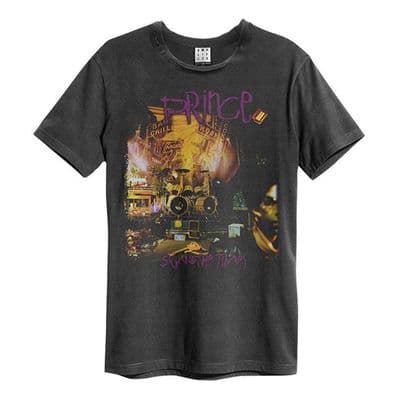 Prince - Sign Of The Times Amplified Vintage Charcoal X Large T Shirt