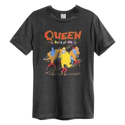 Queen A Kind Of Magic Amplified Large Vintage Charcoal T Shirt