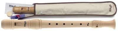 Stagg Rec3-Bar/wd Wooden Recorder Soprano