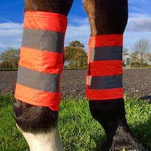 Equisafety Quilted Reflective Leg Boots