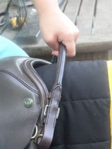 Leather Balance Handle