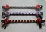 Show Browband with Rosette & Button