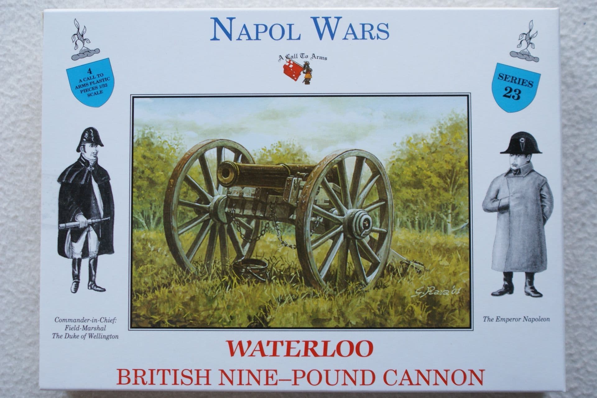A Call To Arms 1/32 CAL3223 British 9 Pdr Cannon Napoleonic