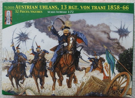 Lucky Toys 1/72 LT72005 Austrian Uhlans, 1858-66 (19th Century)