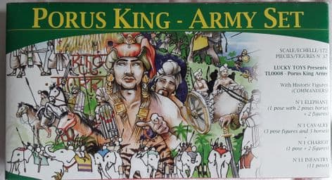 Lucky Toys 1/72 LT72008 Porus King (Ancients)