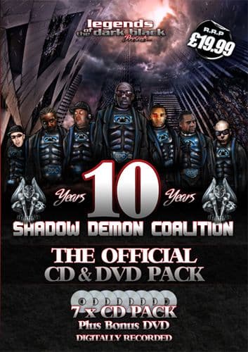 10 years of SDC (Shadow Demon Coalition) CD Pack