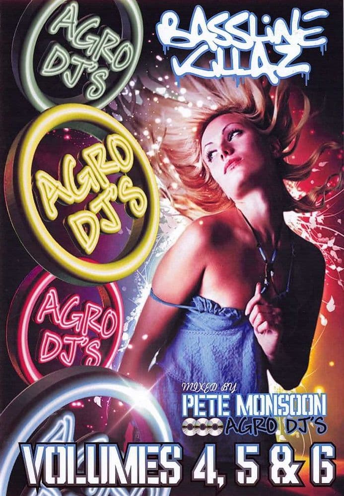 Agro Dj's - Bassline Killaz - Volume 4,5,6 - CD Pack