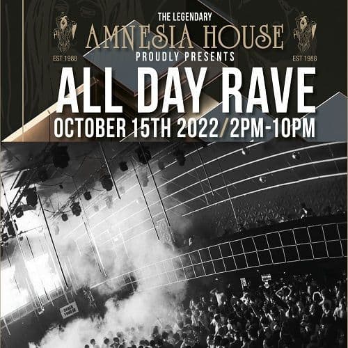 Amnesia House - All Day Rave - 2022 - USB