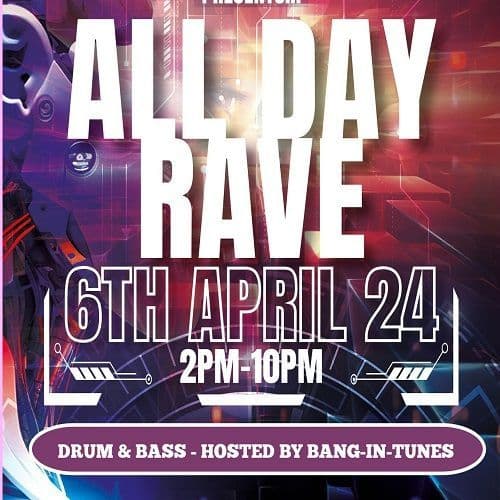 Amnesia House - All Day Rave - April 2024 - DNB - USB