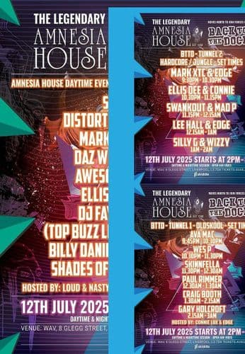 Amnesia House - Back To The Dock - CD PACKS BUNDLE DEAL