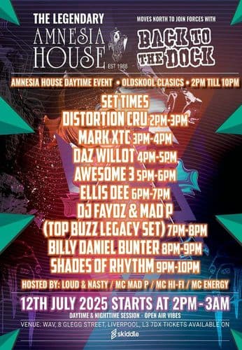 Amnesia House - Back To The Dock - Main Arena - CD Pack