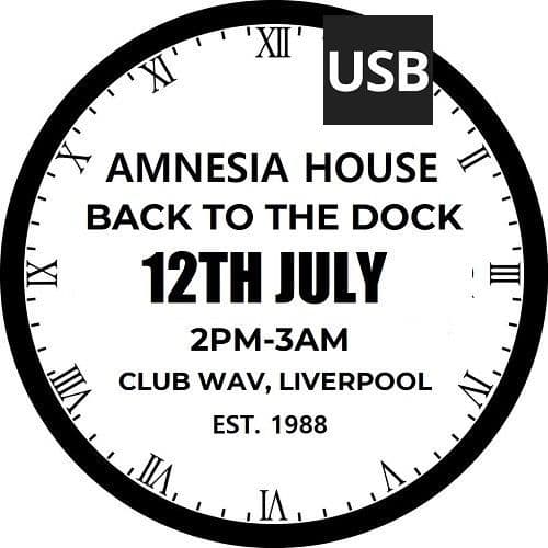 Amnesia House - Back To The Dock - USB