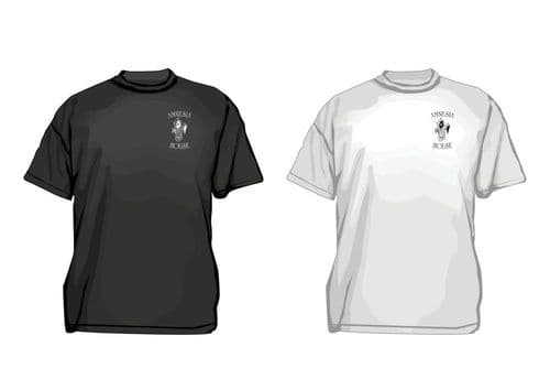 Amnesia House - Left Breast Logo - T-shirt