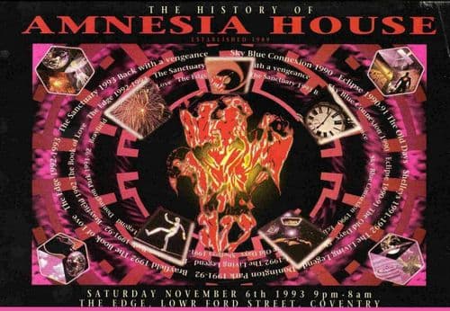 Amnesia House - The History Of - 1993 - CD Pack