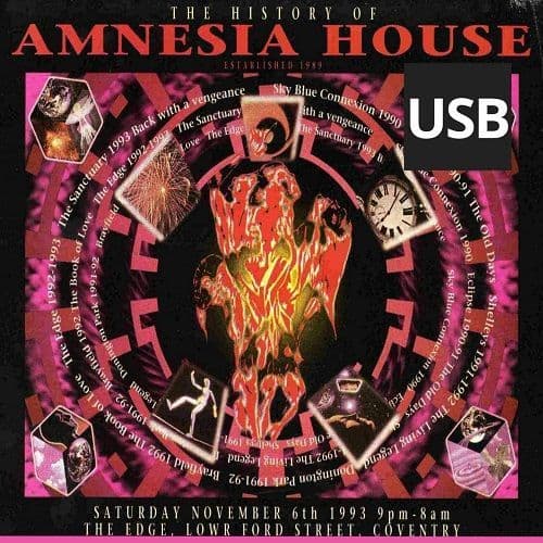 Amnesia House - The History Of - 1993 - USB