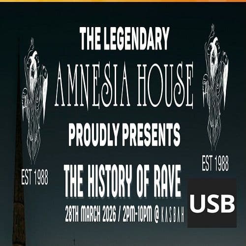 Amnesia House – The History Of Rave – 2026 –USB