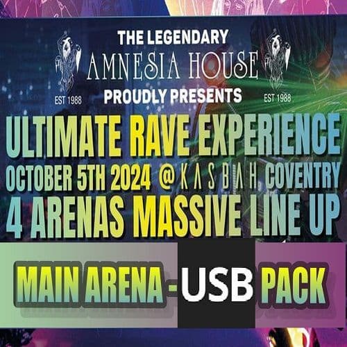 Amnesia House - Ultimate Rave Experience - Main Arena - USB