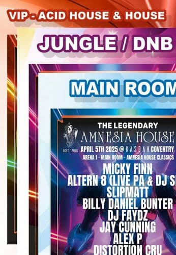 Amnesia House - Ultimate Rave Experience Part 2 - 2025 - CD Pack - Bundle Deal