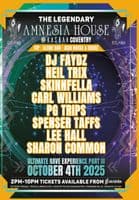 Amnesia House - Ultimate Rave Experience Part  3- 2025 - VIP -GLOBE BAR - CD Pack