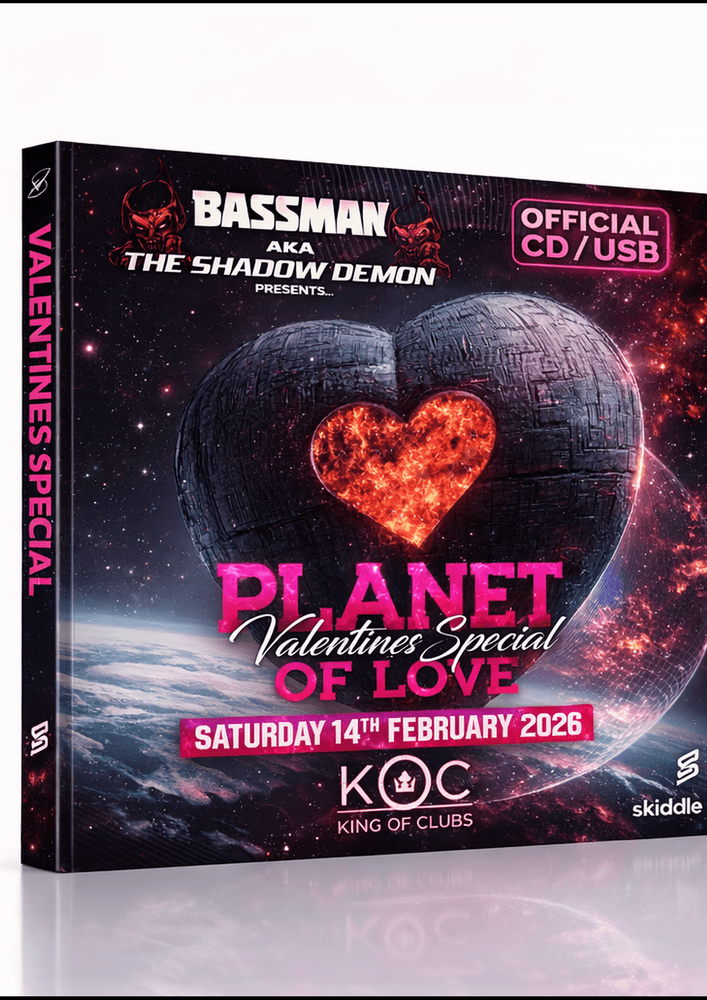Bassman aka SDC Presents - Planet Of Love - CD Pack / USB