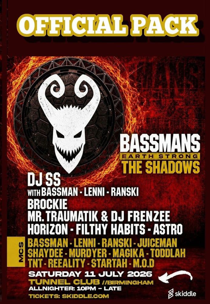 Bassman - Earth Strong - Birthday Bash - CD Pack or USB