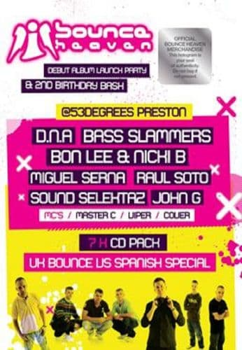 Bounce Heaven - Event 17 - Bounce vs Spanish - CD Pack