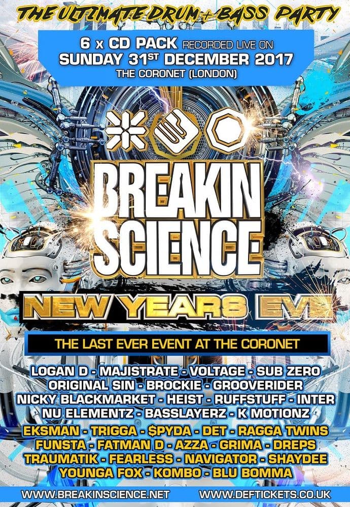 Breakin Science New Years Eve 2017