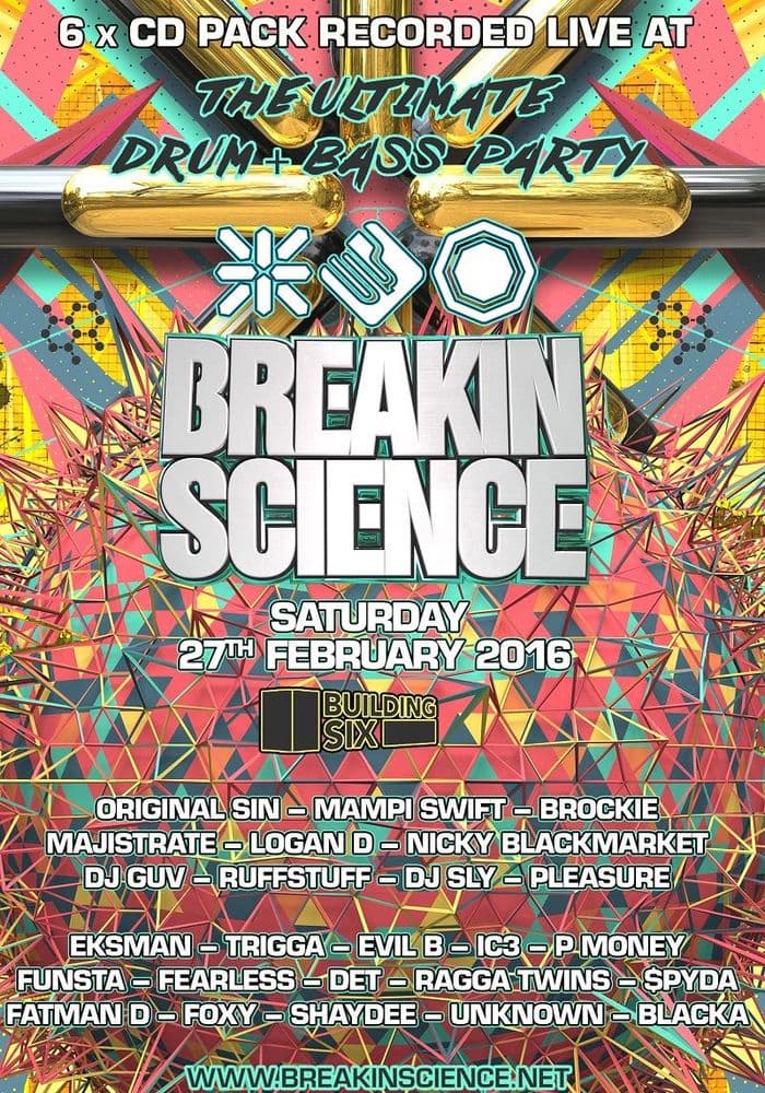 Breakin Science Ultimate Drum And Bass Party 2016
