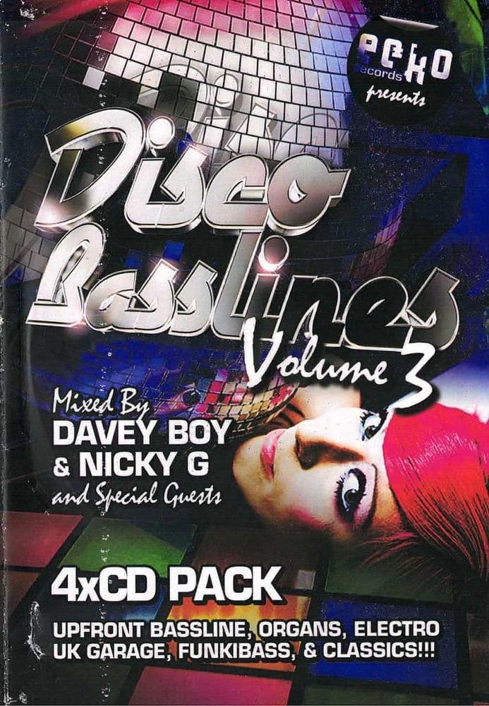 Disco Basslines - Volume 3 - CD Pack