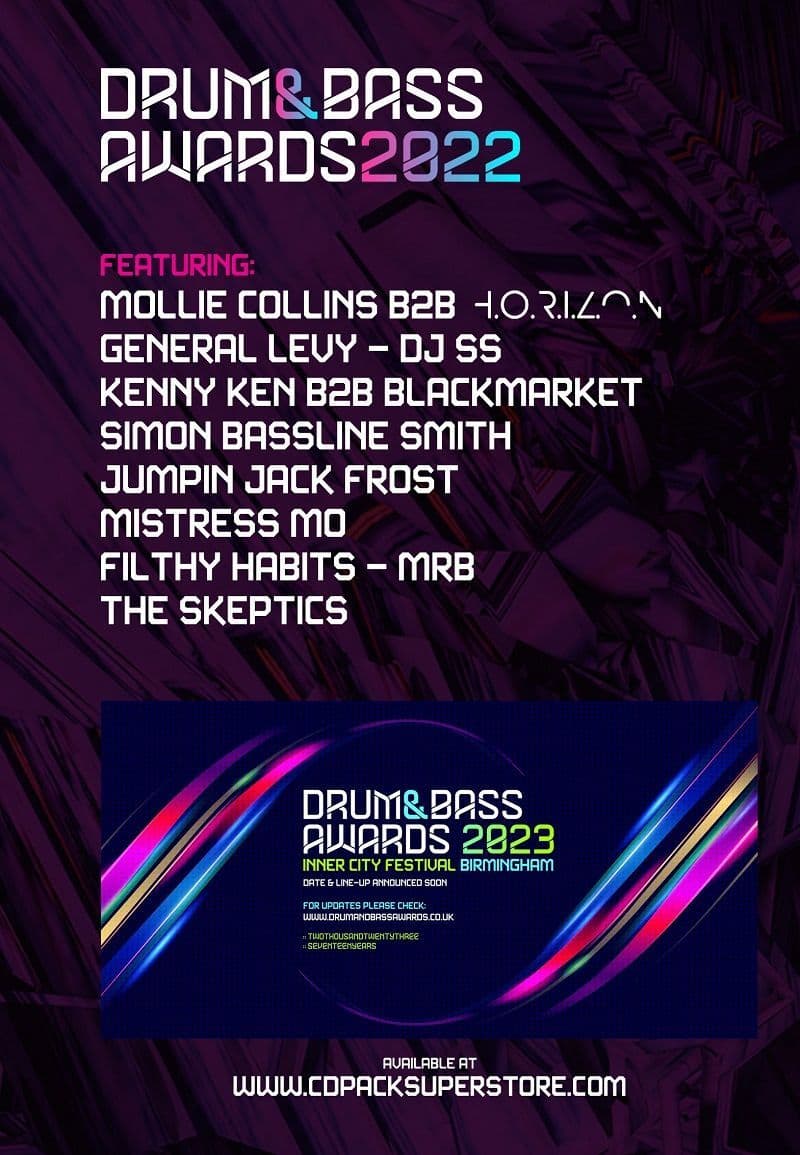 Drum & Bass Awards 2022 CD Pack