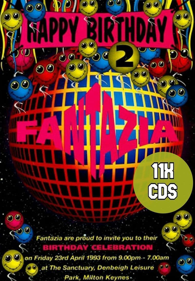 Fantazia - 2nd Birthday - 11 CD Pack
