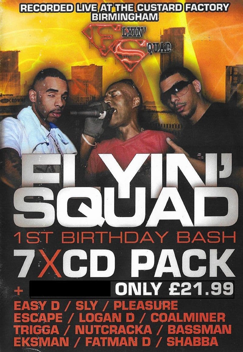 Flyin Squad - 1ST Birthday Bash - CD Pack