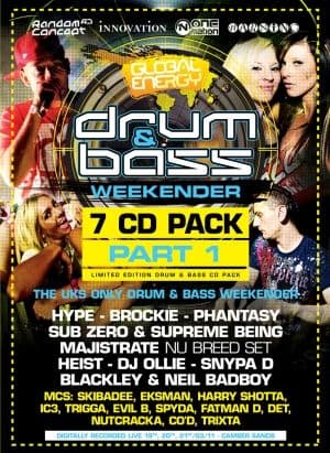 Global Energy 2011 DnB Weekender Part 1 CD Pack