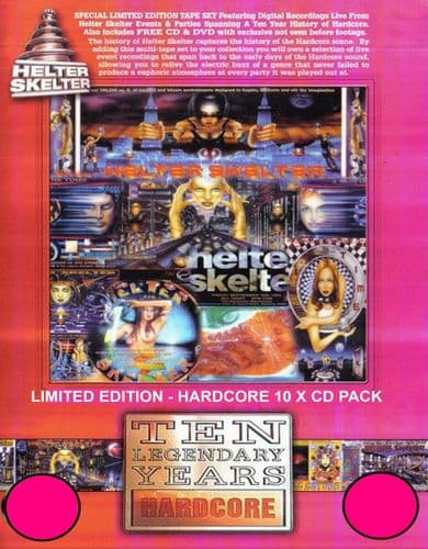 Helter Skelter - 10 Legendary Years Of Hardcore - Part 1 - 10 x CD Pack or USB