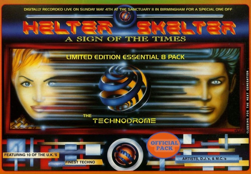Helter Skelter - A Sign Of The Times - 1997 - Technodrome - CD Pack  or USB